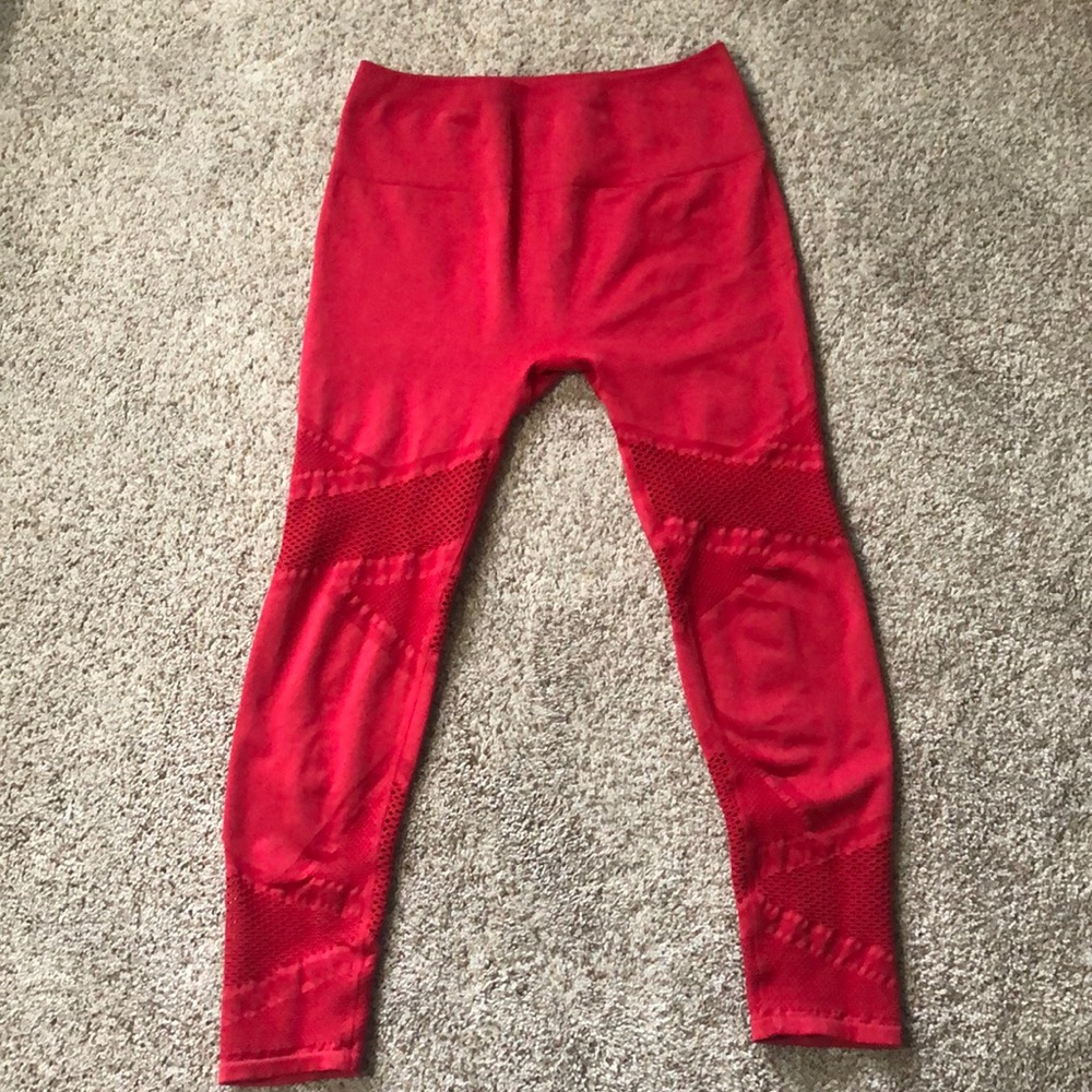 Red Workout Pants